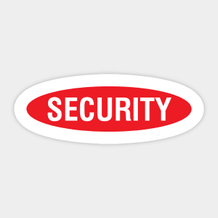 Security, Red Sticker